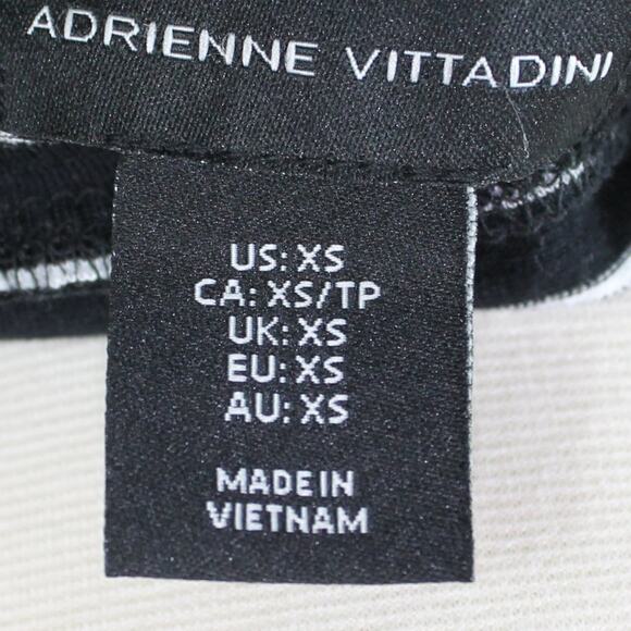 Adrienne Vittadini Women's Striped Faux Wrap Midi Skirt Size X-Small - Picture 7 of 10